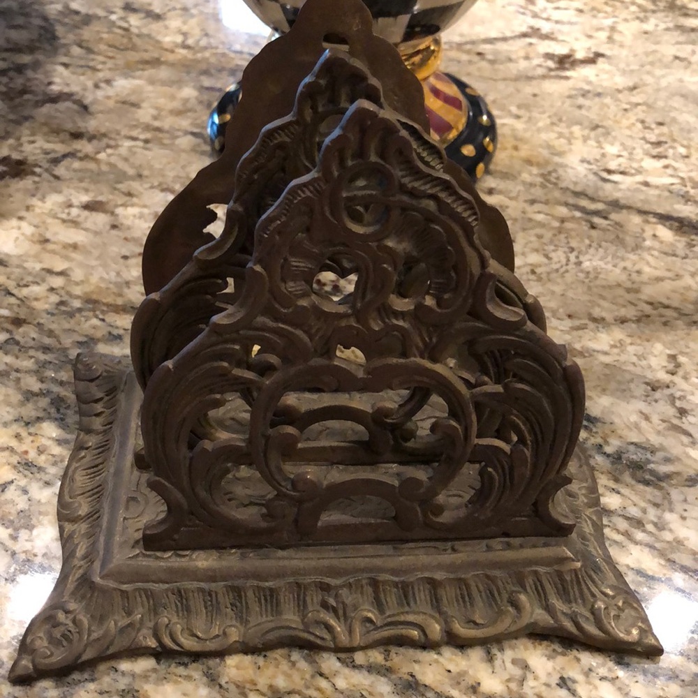 Antique letter holder